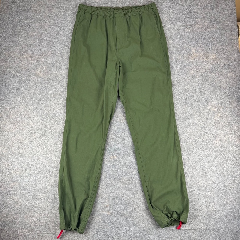 Topo Designs Tech Pants 32" Pockets Nylon Stretch Green Mens XL